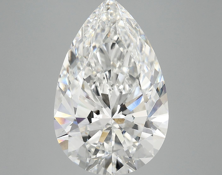 7.25 Carat Pear Shaped Ideal Cut VVS2 IGI Certified Lab Grown Diamond