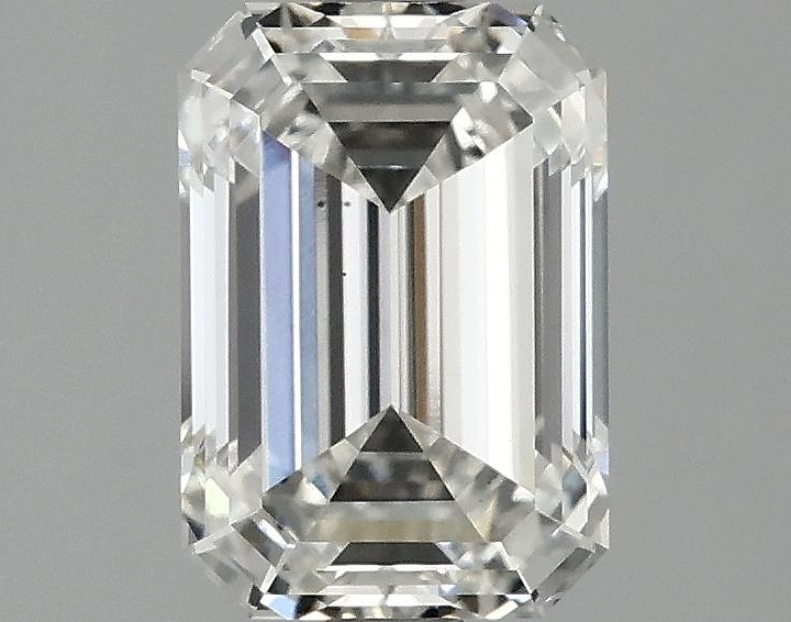 2.1 Carat Emerald Shaped Ideal Cut VS2 IGI Certified Lab Grown Diamond