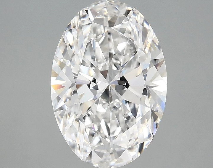 2.5 Carat Oval Shaped Ideal Cut VVS2 IGI Certified Lab Grown Diamond