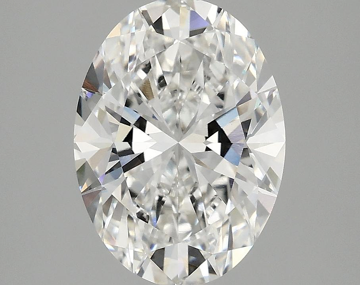 2.5 Carat Oval Shaped Excellent Cut VS1 IGI Certified Lab Grown Diamond