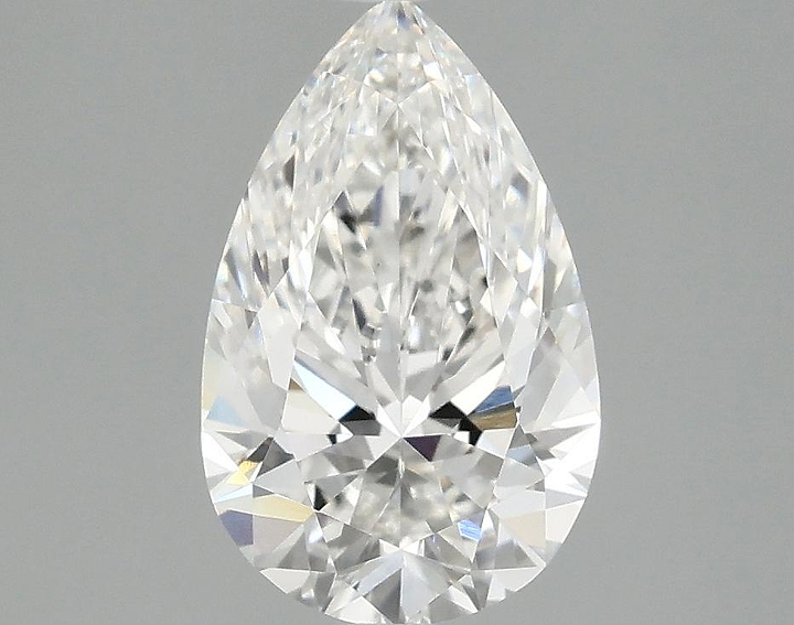 1.54 Carat Pear Shaped Ideal Cut VVS2 IGI Certified Lab Grown Diamond