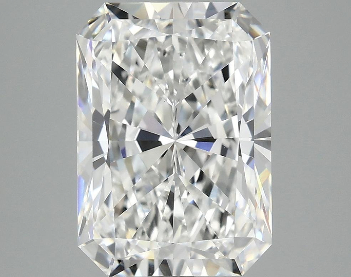 4.02 Carat Radiant Shaped Ideal Cut VVS2 IGI Certified Lab Grown Diamond