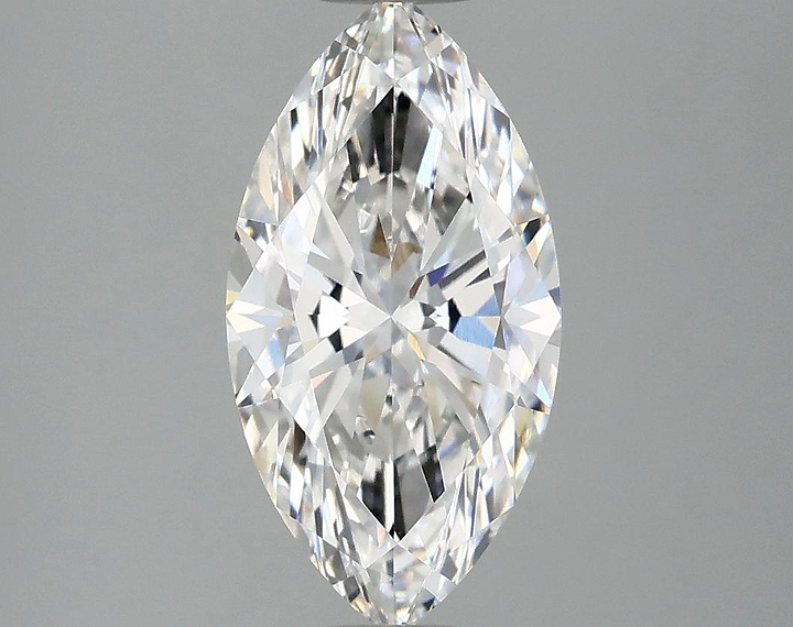 2.03 Carat Marquise Shaped Ideal Cut VVS1 IGI Certified Lab Grown Diamond