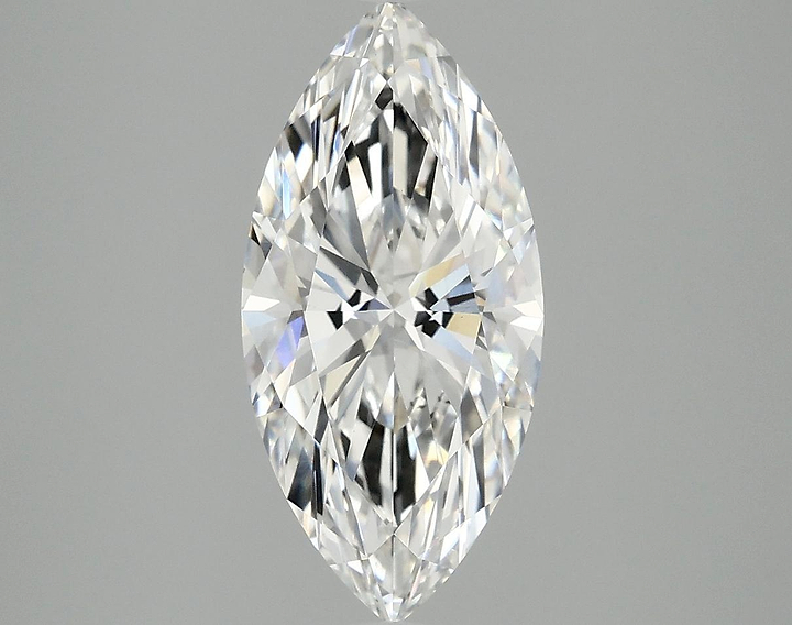 2.52 Carat Marquise Shaped Excellent Cut VS1 IGI Certified Lab Grown Diamond