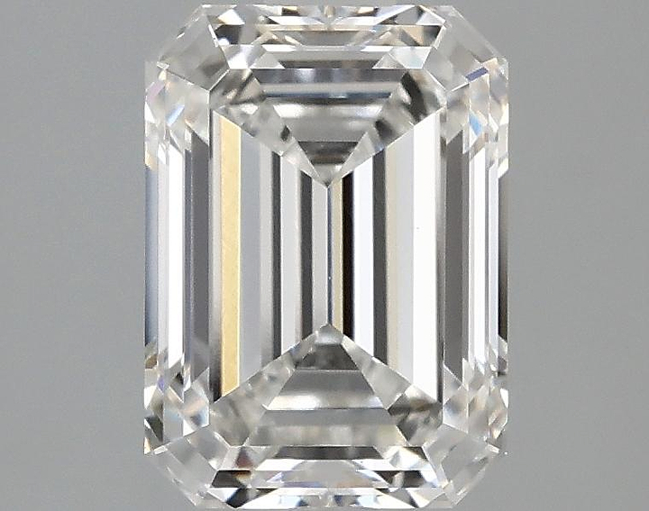 2.09 Carat Emerald Shaped Excellent Cut VVS2 IGI Certified Lab Grown Diamond