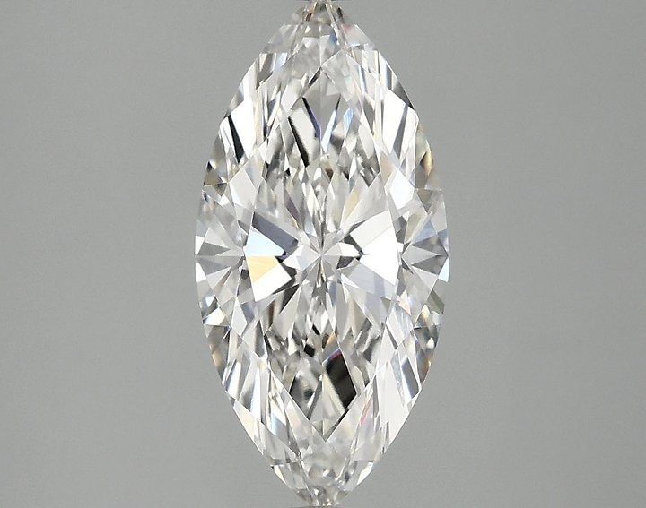 2.01 Carat Marquise Shaped Excellent Cut VVS2 IGI Certified Lab Grown Diamond