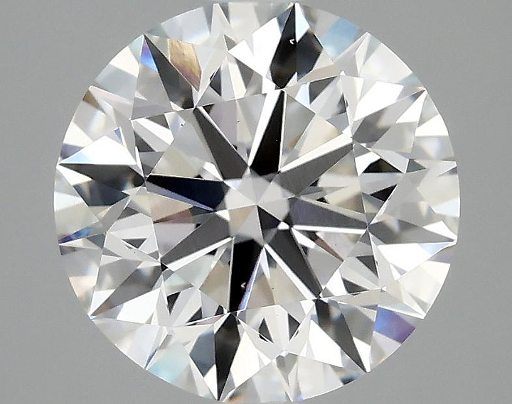 3.01 Carat Round Shaped Excellent Cut VS1 IGI Certified Lab Grown Diamond