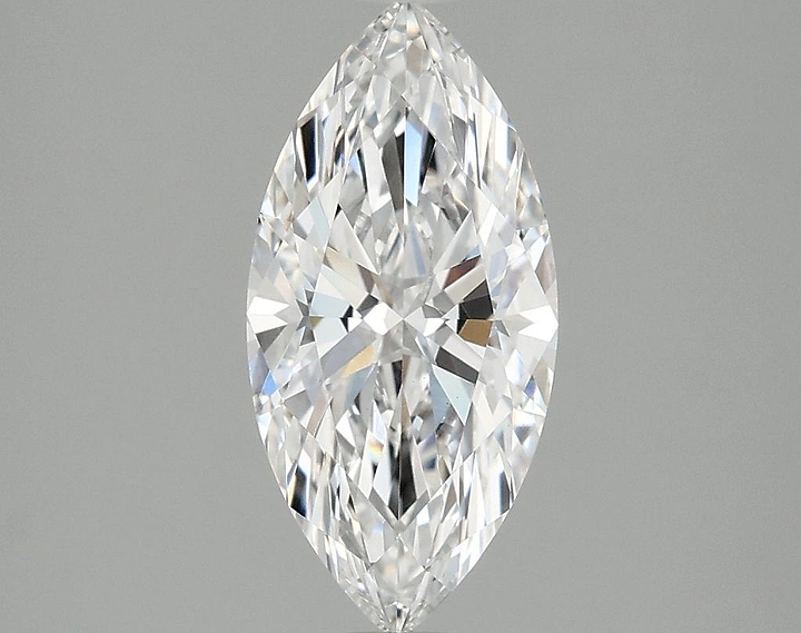 1.55 Carat Marquise Shaped Excellent Cut VS1 IGI Certified Lab Grown Diamond