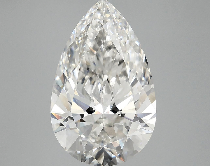 5.06 Carat Pear Shaped Ideal Cut VS1 IGI Certified Lab Grown Diamond