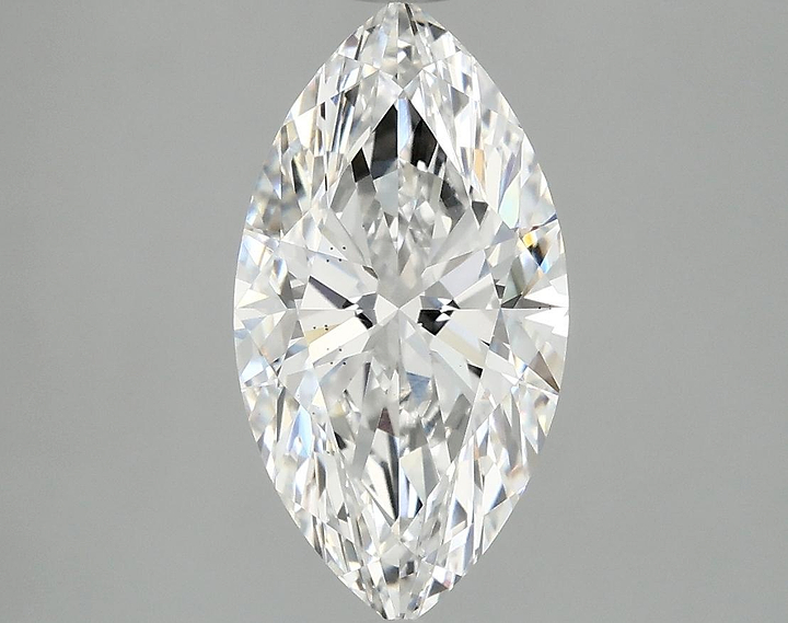 2.51 Carat Marquise Shaped Excellent Cut VS2 IGI Certified Lab Grown Diamond