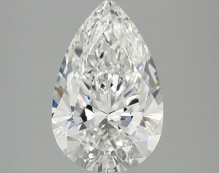 2.46 Carat Pear Shaped Ideal Cut VS2 IGI Certified Lab Grown Diamond