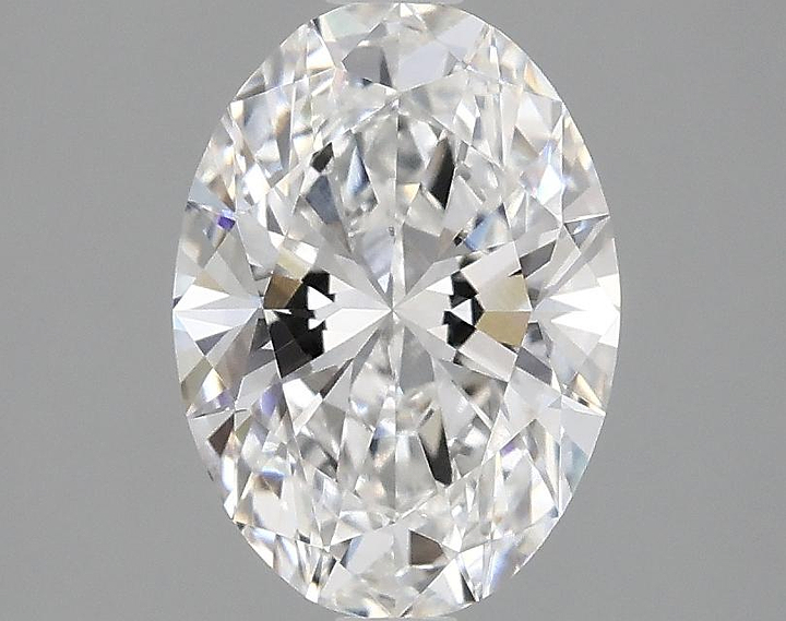 1.58 Carat Oval Shaped Ideal Cut VVS2 IGI Certified Lab Grown Diamond