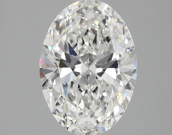 2.01 Carat Oval Shaped Ideal Cut VVS2 IGI Certified Lab Grown Diamond