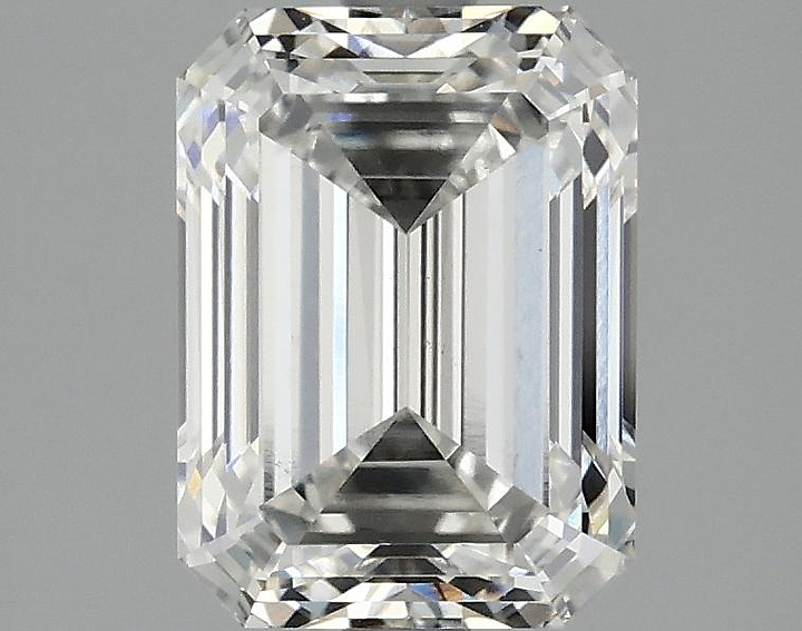 2.49 Carat Emerald Shaped Excellent Cut VS2 IGI Certified Lab Grown Diamond