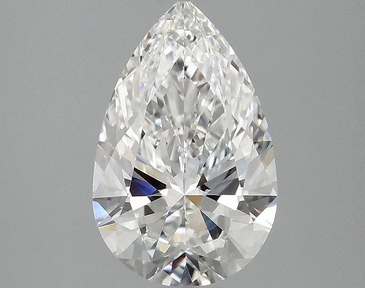 1.95 Carat Pear Shaped Ideal Cut VVS2 IGI Certified Lab Grown Diamond