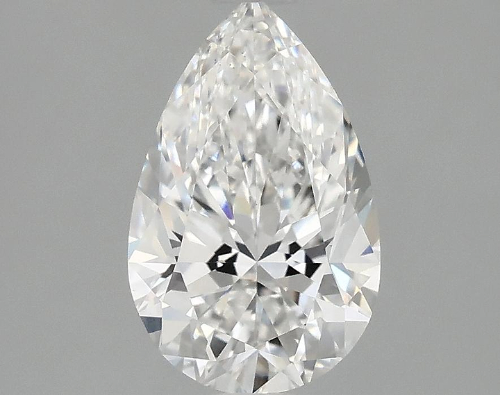1.5 Carat Pear Shaped Ideal Cut VS1 IGI Certified Lab Grown Diamond