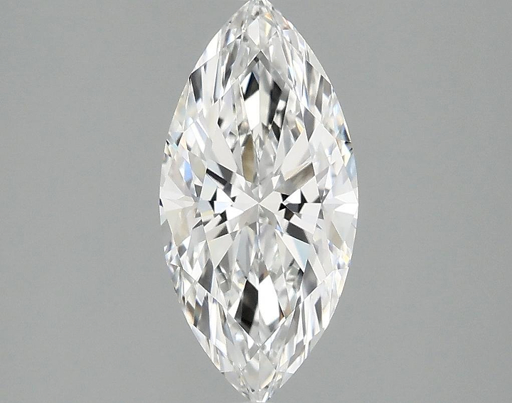 1.5 Carat Marquise Shaped Excellent Cut VVS2 IGI Certified Lab Grown Diamond