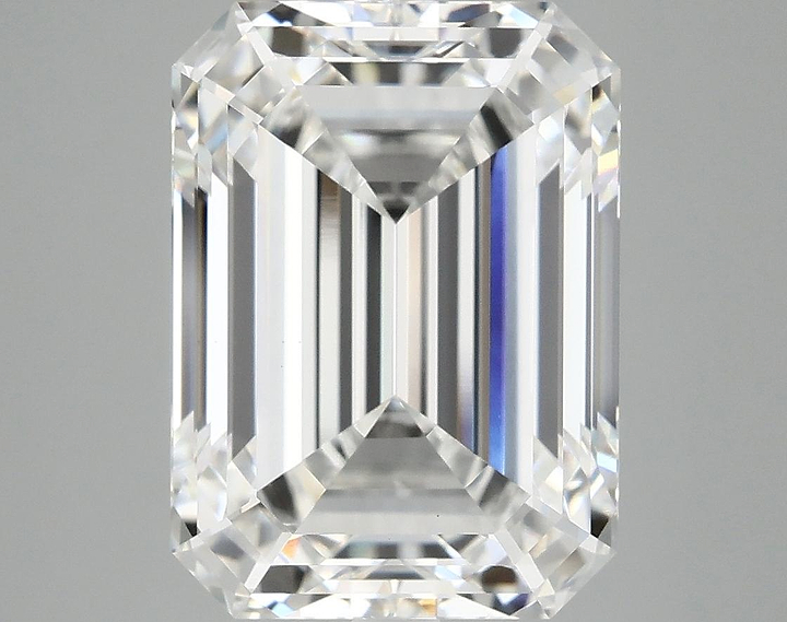 7.4 Carat Emerald Shaped Excellent Cut VS1 IGI Certified Lab Grown Diamond