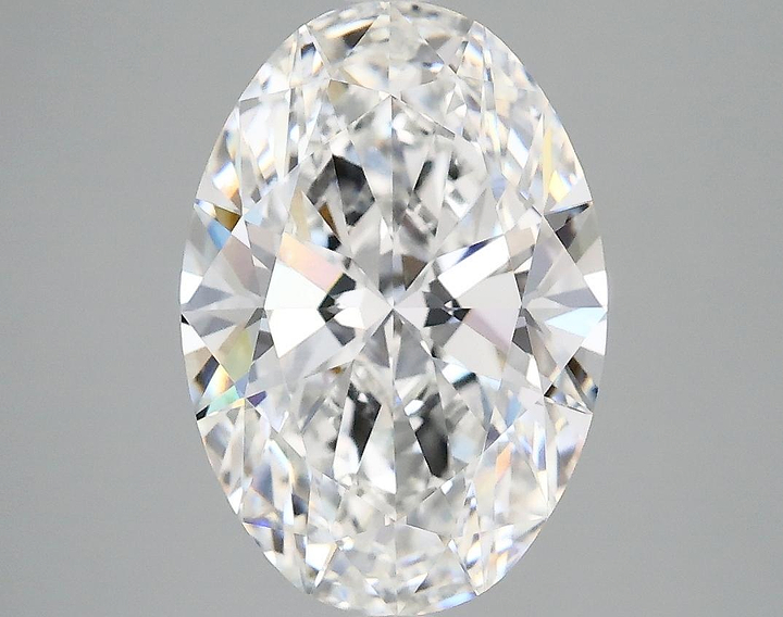 3.7 Carat Oval Shaped Ideal Cut VVS2 IGI Certified Lab Grown Diamond