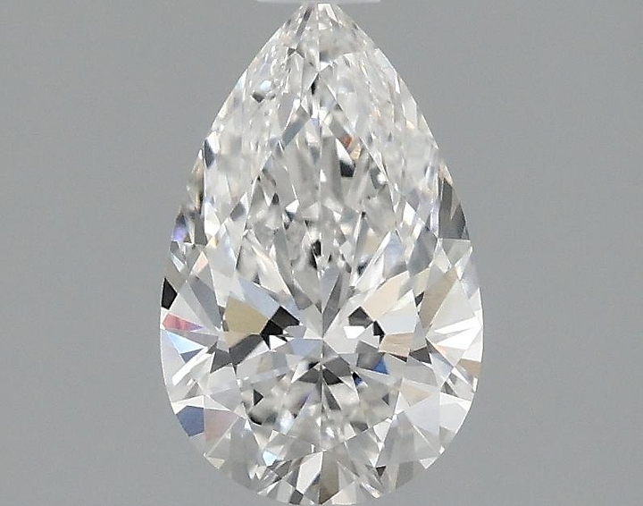 1.23 Carat Pear Shaped Ideal Cut VVS2 IGI Certified Lab Grown Diamond