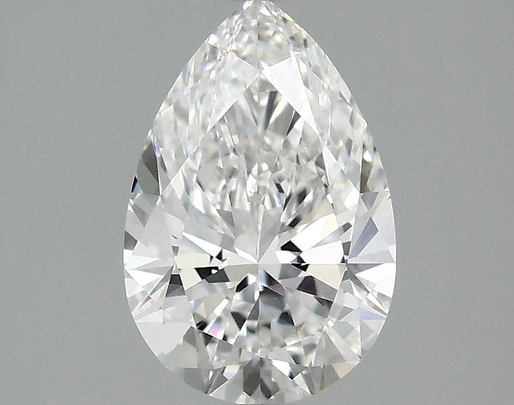 1.5 Carat Pear Shaped Excellent Cut VVS2 IGI Certified Lab Grown Diamond