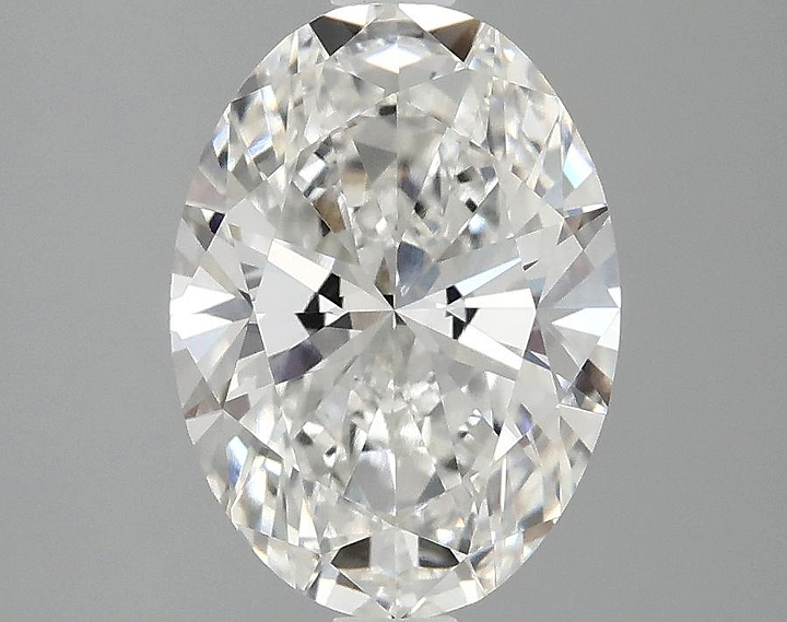 2.5 Carat Oval Shaped Excellent Cut VVS2 IGI Certified Lab Grown Diamond
