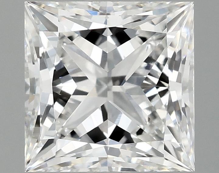 1.98 Carat Princess Shaped Ideal Cut VVS2 IGI Certified Lab Grown Diamond