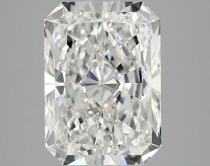 3.09 Carat Radiant Shaped Ideal Cut VVS2 IGI Certified Lab Grown Diamond