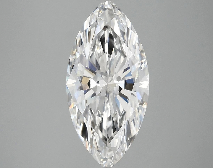 2.56 Carat Marquise Shaped Excellent Cut VS1 IGI Certified Lab Grown Diamond