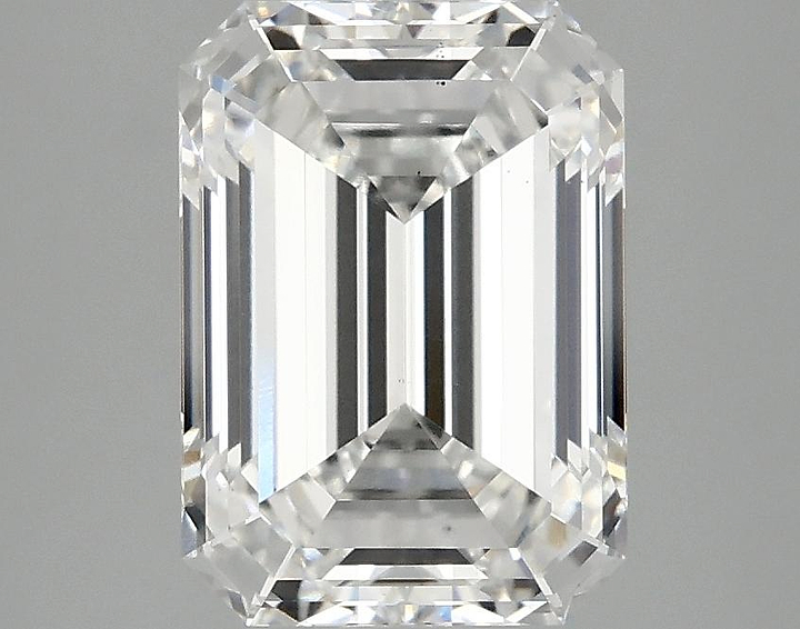 3.04 Carat Emerald Shaped Ideal Cut VS2 IGI Certified Lab Grown Diamond