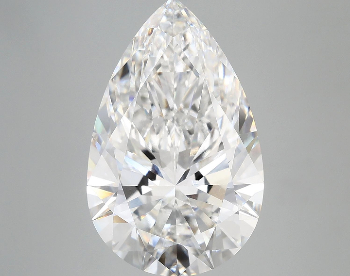 7.2 Carat Pear Shaped Ideal Cut VVS2 IGI Certified Lab Grown Diamond