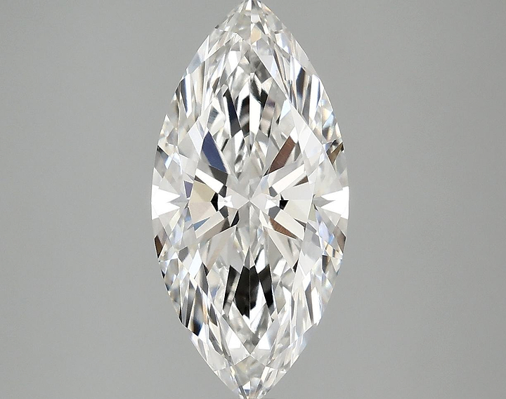 2.34 Carat Marquise Shaped Excellent Cut VS1 IGI Certified Lab Grown Diamond