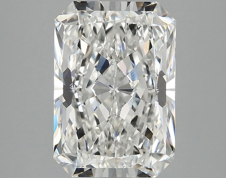 3.04 Carat Radiant Shaped Ideal Cut VVS2 IGI Certified Lab Grown Diamond