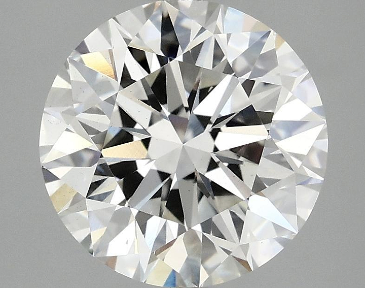 3.02 Carat Round Shaped Ideal Cut VS2 IGI Certified Lab Grown Diamond