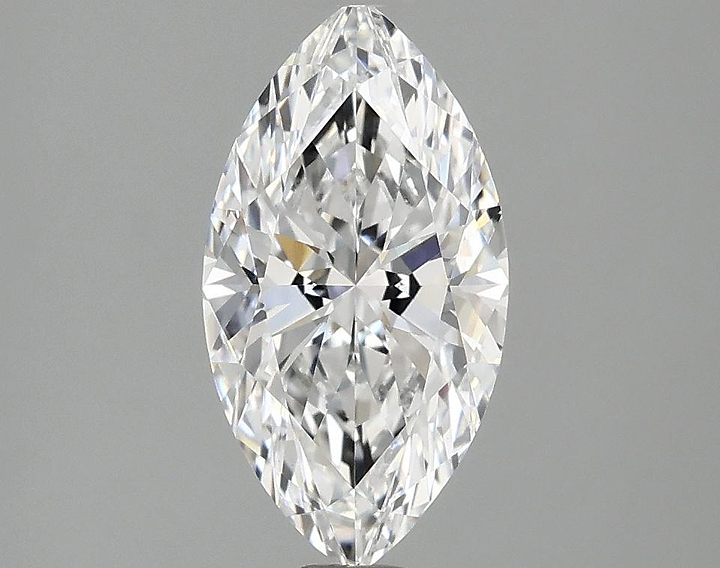 1.56 Carat Marquise Shaped Excellent Cut VVS2 IGI Certified Lab Grown Diamond