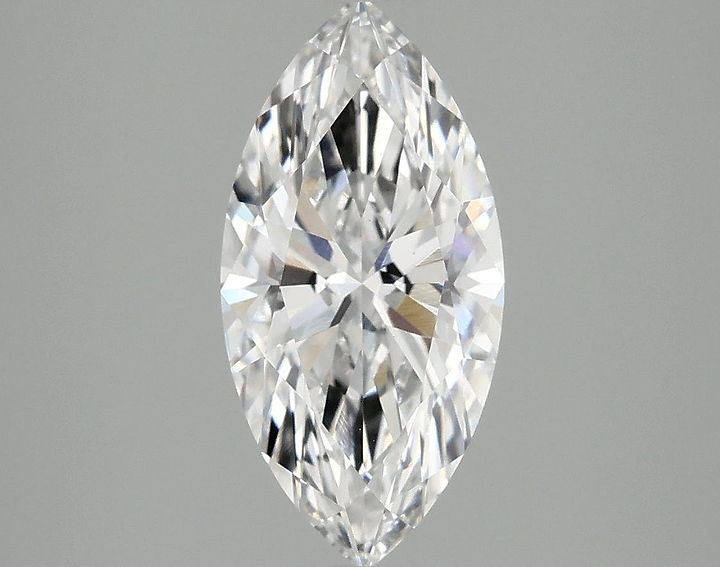 2.1 Carat Marquise Shaped Ideal Cut VVS2 IGI Certified Lab Grown Diamond