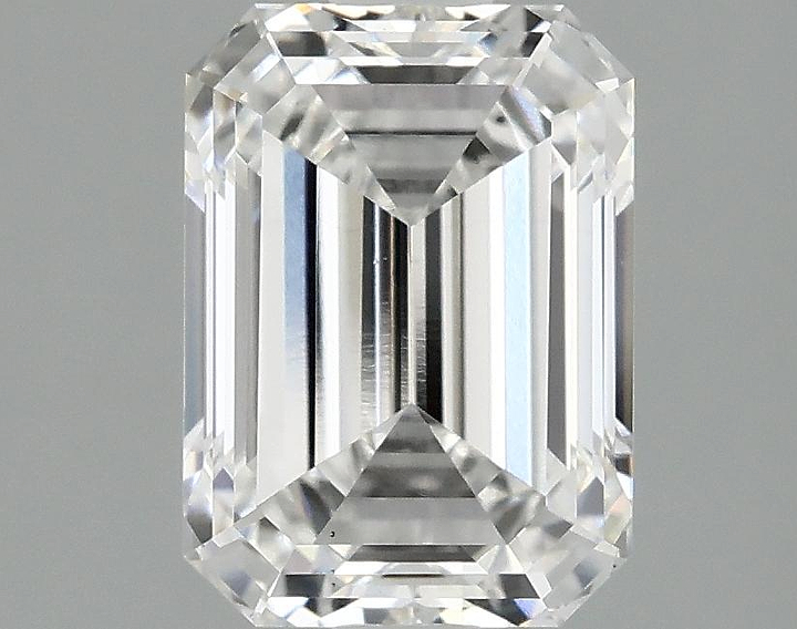 2.1 Carat Emerald Shaped Excellent Cut VS1 IGI Certified Lab Grown Diamond