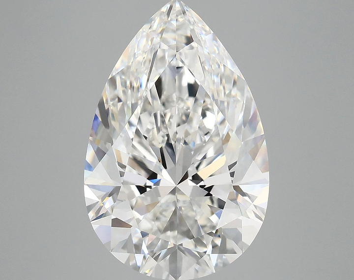 7.27 Carat Pear Shaped Excellent Cut VS1 IGI Certified Lab Grown Diamond