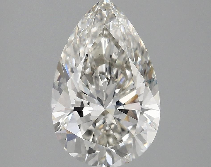 2.05 Carat Pear Shaped Ideal Cut VS1 IGI Certified Lab Grown Diamond