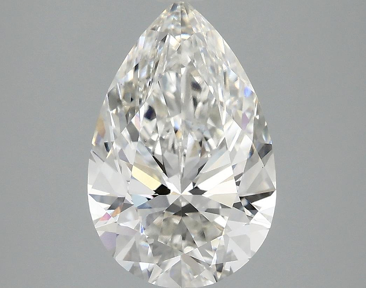 3.04 Carat Pear Shaped Ideal Cut VS1 IGI Certified Lab Grown Diamond