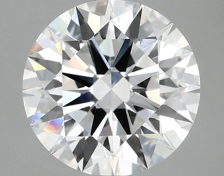 3.08 Carat Round Shaped Ideal Cut VVS2 IGI Certified Lab Grown Diamond