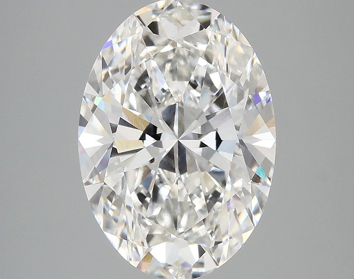 4.02 Carat Oval Shaped Ideal Cut VVS2 IGI Certified Lab Grown Diamond