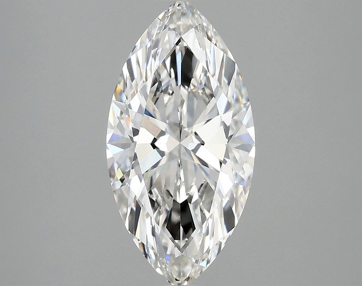 1.95 Carat Marquise Shaped Ideal Cut VVS2 IGI Certified Lab Grown Diamond