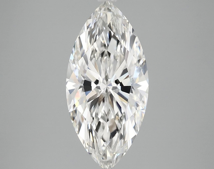 3.07 Carat Marquise Shaped Excellent Cut VS1 IGI Certified Lab Grown Diamond