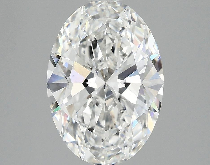 2.5 Carat Oval Shaped Ideal Cut VS1 IGI Certified Lab Grown Diamond