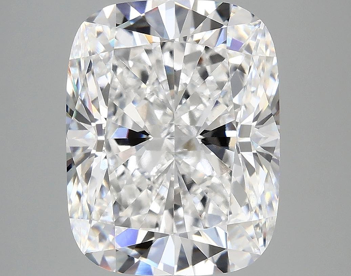5.94 Carat Cushion Shaped Excellent Cut VVS2 IGI Certified Lab Grown Diamond