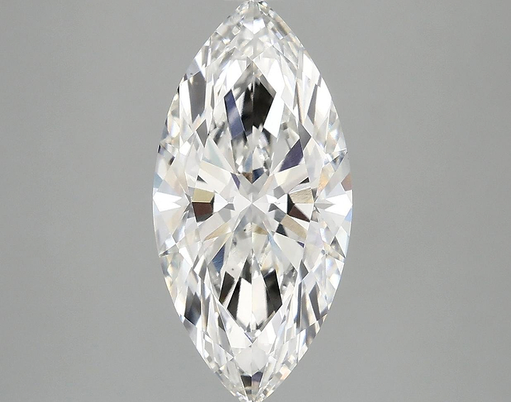 2.55 Carat Marquise Shaped Excellent Cut VS1 IGI Certified Lab Grown Diamond
