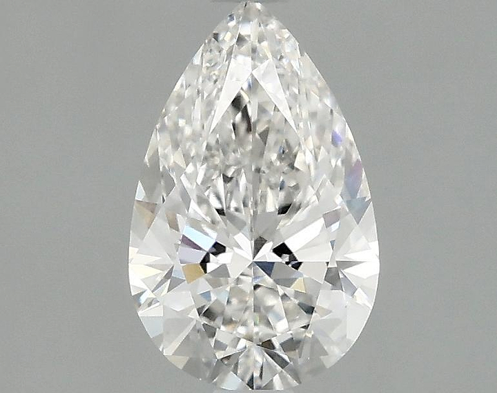 1.06 Carat Pear Shaped Ideal Cut VVS2 IGI Certified Lab Grown Diamond