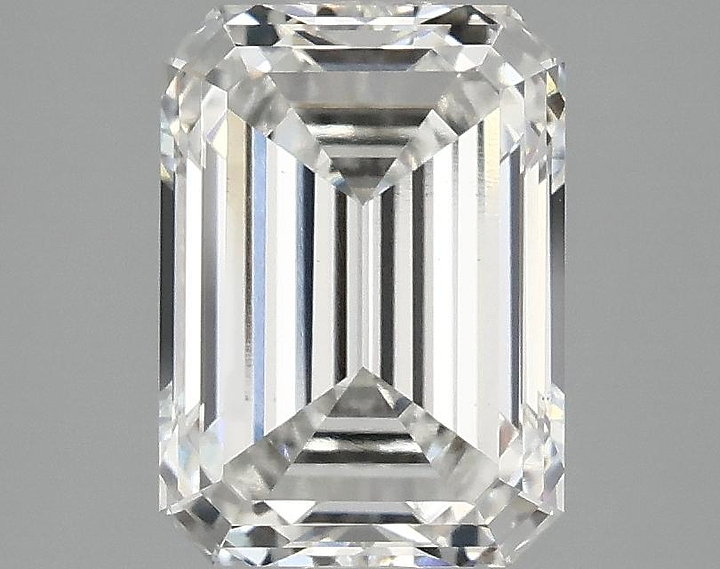 2.87 Carat Emerald Shaped Excellent Cut VS1 IGI Certified Lab Grown Diamond