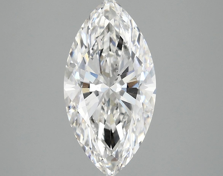 2.58 Carat Marquise Shaped Ideal Cut VS1 IGI Certified Lab Grown Diamond